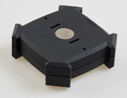 ब्लैक कलर बैटरी संचालित एलईडी नाइट लाइट 4.25x7.25x2.2cm आसान स्थापना